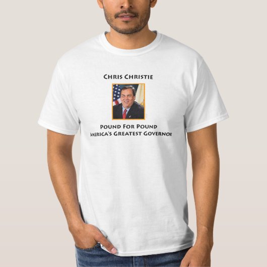 Chris Christie T-Shirt (Vorderseite)