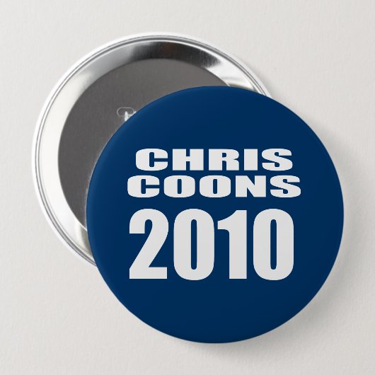 CHRIS COONS FOR SENATE BUTTON (Vorne & Hinten)