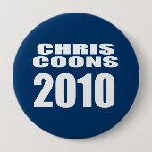 CHRIS COONS FOR SENATE BUTTON (Vorderseite)