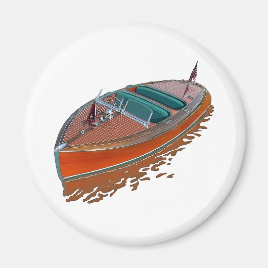 Chris-Craft Barrel Back Magnet (Vorne)