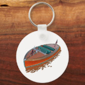 Chris-Craft Barrel Back Schlüsselanhänger (Vorderseite)