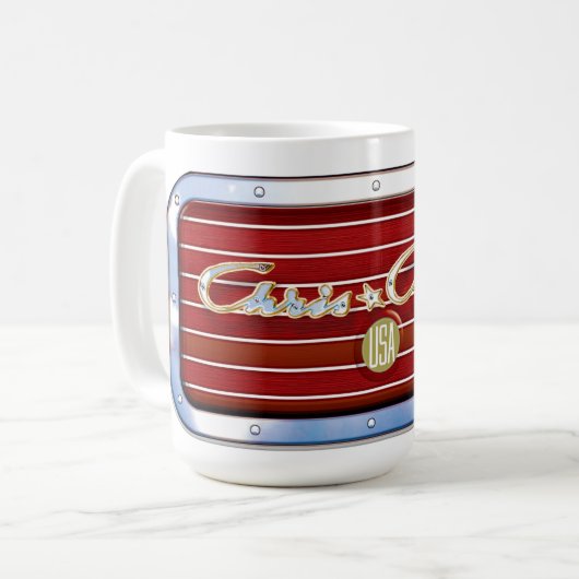Chris Craft Boats Kaffeetasse (Vorderseite Links)