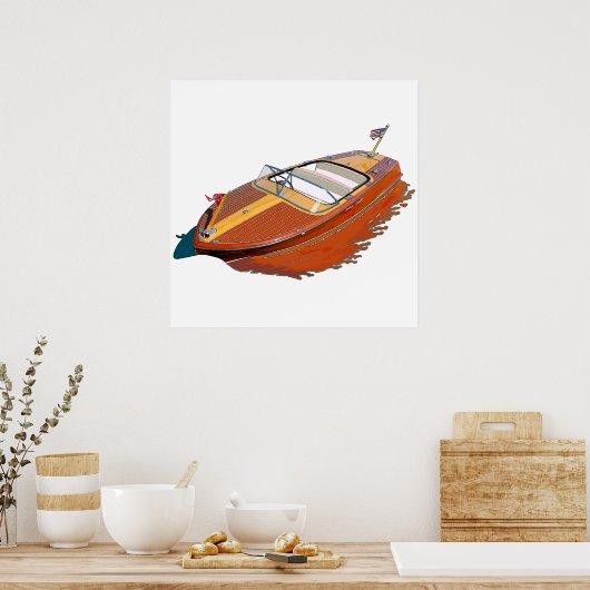 Chris-Craft Capri Poster (Küche)