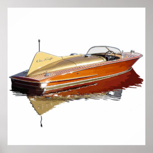 Chris Craft Cobra Poster