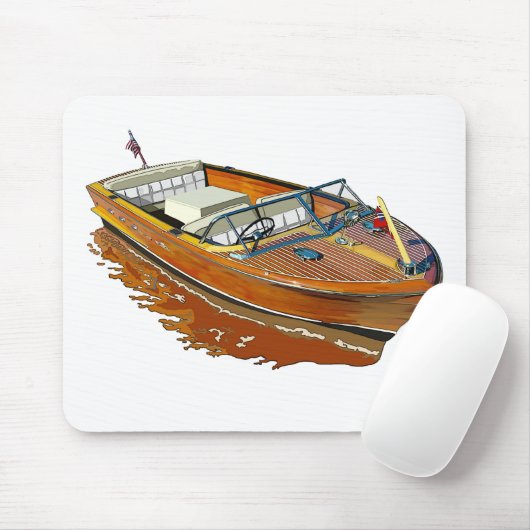 Chris Craft Continental Mousepad (Mit Mouse)