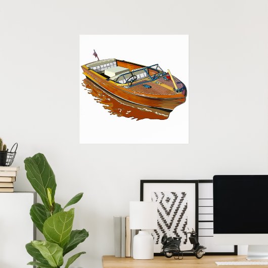 Chris Craft Continental Poster (Heimbüro)