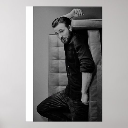 Chris Evans Poster (Vorne)