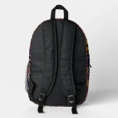 Chris gefällt es bedruckter rucksack (Rückseite)