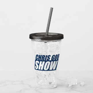 Chris Gou Show Tumbler Acryltrinkbecher