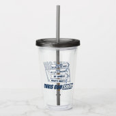 Chris Gou Show Tumbler Acryltrinkbecher (Vorderseite)