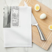 Chris-Handwerks-Catalina-Boots-Geschirrtuch 24" x Küchentuch (Viertel Falte)