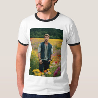 Chris Hemsworth Signature bestickt Men's Basic T-Shirt