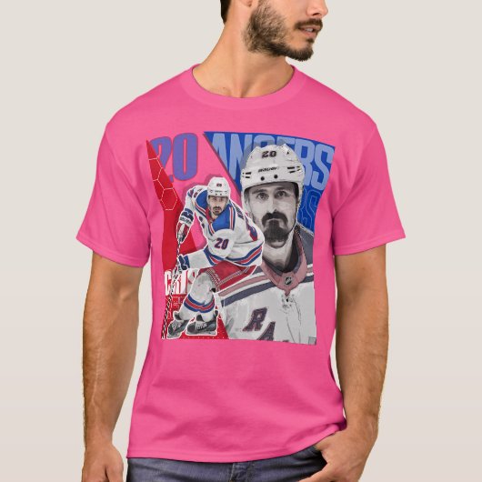 Chris Kreider Hockey Shirt Tapestry (Vorderseite)