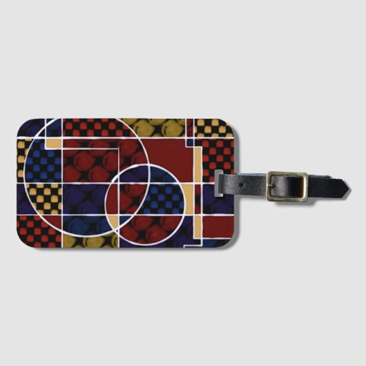 Chris Likes It Gepäckanhänger (Vorderseite (Horizontal))