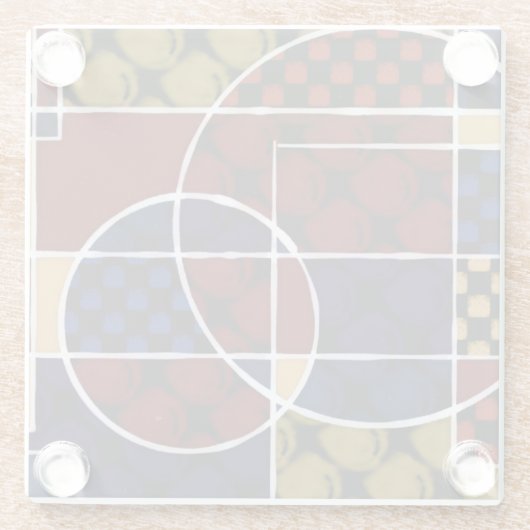 Chris Likes It Glasuntersetzer (Rückseite)