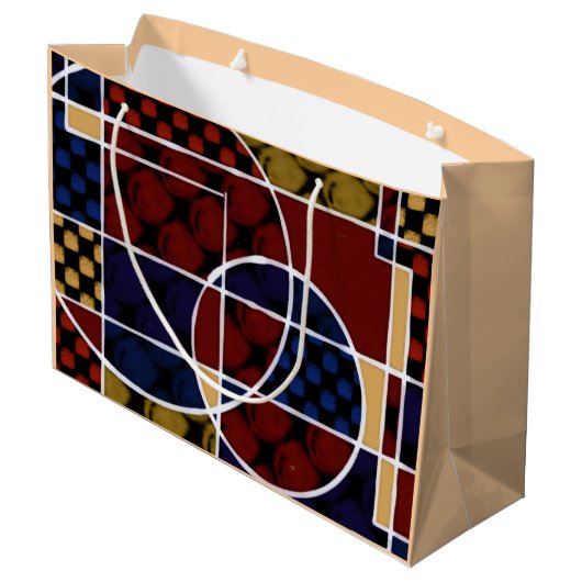 Chris Likes It Große Geschenktüte (Rückseite Schrägansicht)