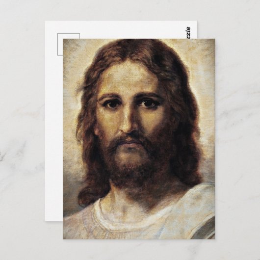 Chris mit kompatiblem Eyes Square Sticker Geschenk Postkarte (Vorne/Hinten)