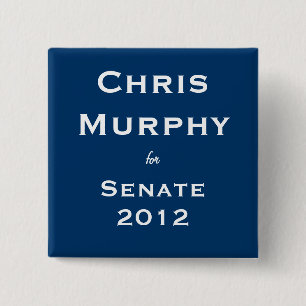 Chris Murphy für Senat Button