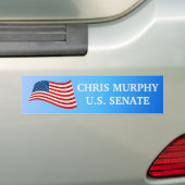 Chris Murphy für Senats-Autoaufkleber Autoaufkleber (Auf Auto)