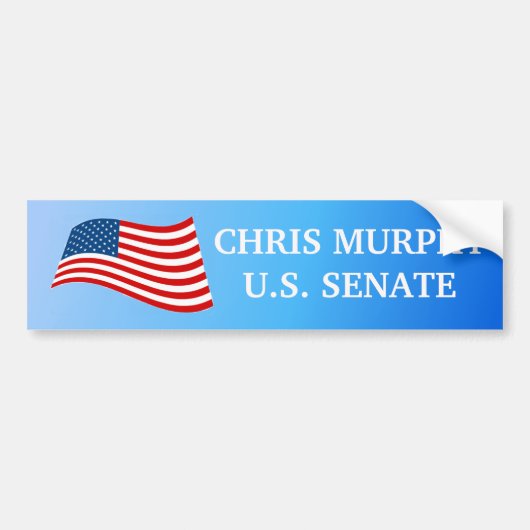 Chris Murphy für Senats-Autoaufkleber Autoaufkleber (Vorne)