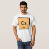 Chris Name Chemistry Element Periodic Table T-Shirt (Vorne ganz)