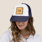 Chris Name Chemistry Element Periodic Table Truckerkappe (Beispiel)