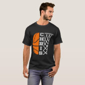 Chris Name Personalisiert Basketball Player Graphi T-Shirt (Vorne ganz)