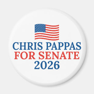 Chris Pappas für den Senat 2026 Wahl Magnet