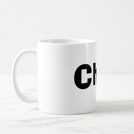 Chris-Tasse Kaffeetasse (Links)