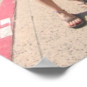 Chris Tina Foxx Bruce hängt von Ihrer Perspektive  Poster (Ecke)