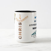 Chris Zweifarbige Tasse (Mittel)