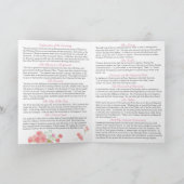 Chrisanthi Griechisch-Orthodoxe Kirche Taufprogram Programm (Innenseite)