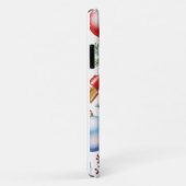 ChrisChristmas Reindeer Happy Christmas Happy Neu Case-Mate iPhone Hülle (Hinten/Rechts)