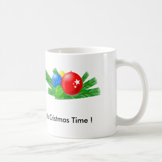 Chrismas Classic White Tasse (Rechts)