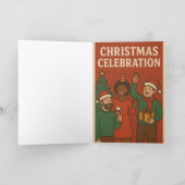 CHRISMAS FEIERKARTE KARTE (Innenseite)