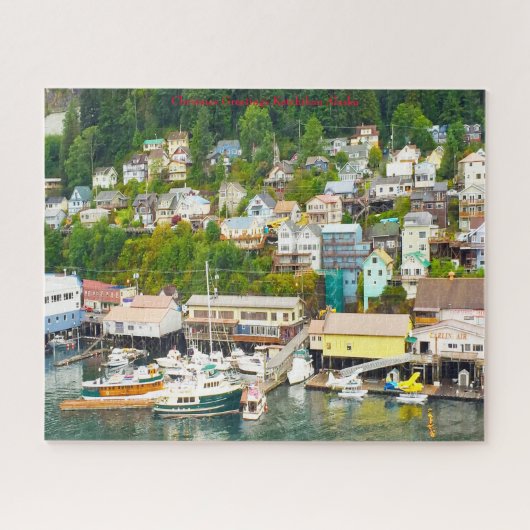 Chrismas Greetings Alaska Ketckican Puzzle (Horizontal)
