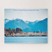 Chrismas Grüße Alaska Thompson Harbour Sitka Puzzle (Horizontal)