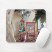 Chrismas Mantel Display! Mousepad (Mit Mouse)