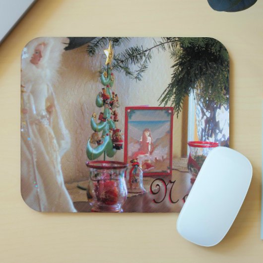 Chrismas Mantel Display! Mousepad
