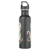 Chrismas Mess Edelstahlflasche (Rückseite)