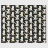 Chrismas Mess Geschenkpapier (Flach)