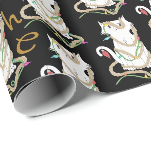 Chrismas Mess Geschenkpapier (Rolleneckpunkt)