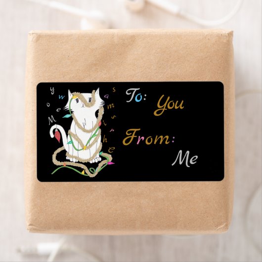 Chrismas Mess Gift Tag (Insitu)