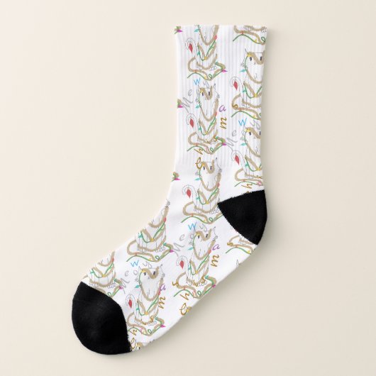 Chrismas Mess Socken (Links - Außen)