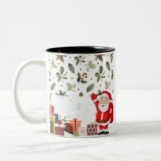 Chrismas Mug Zweifarbige Tasse