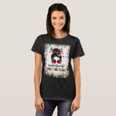 Chrismas Santa Favorite Nicu Nurse Leopard Print T-Shirt (Vorne ganz)