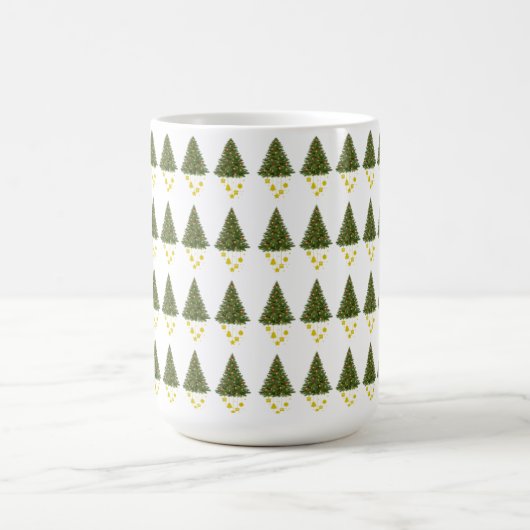 chrismas tree Mug Kaffeetasse (Mittel)