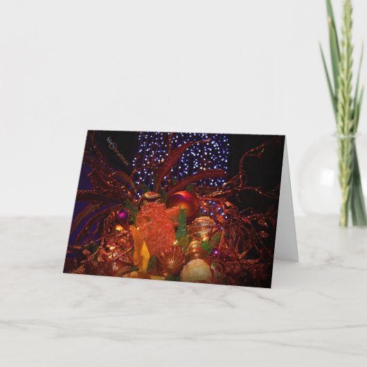 Chrismas Wünsche Feiertagskarte (Vorderseite)