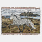 Chrismatisches Islandpferd Decke (Vorderseite)