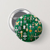 Chrismons Button (Vorne & Hinten)